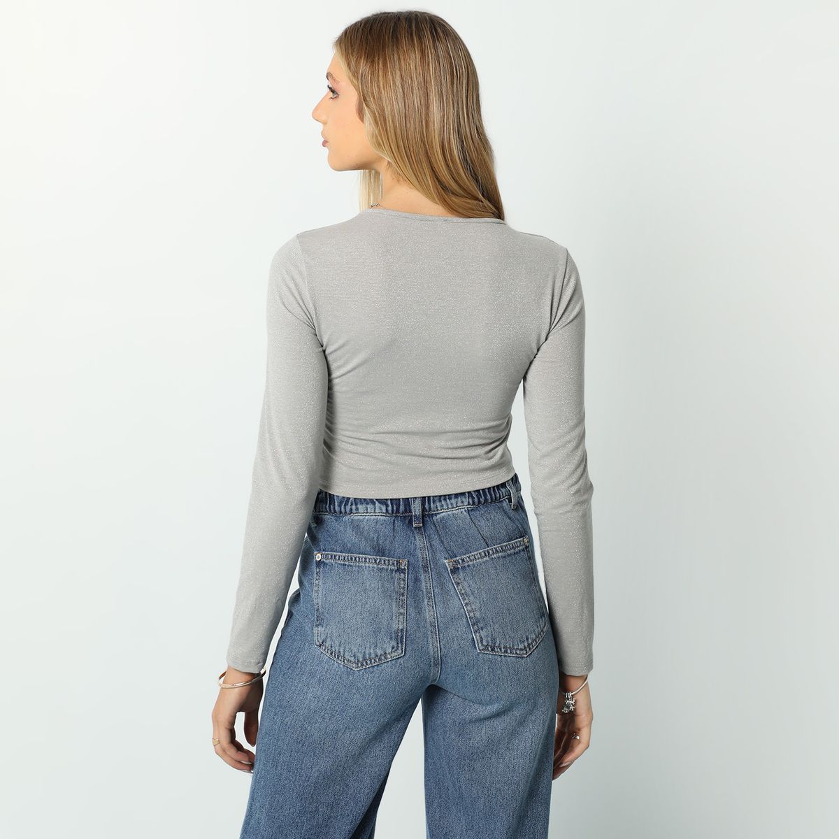 SYBILLA - Top Manga Larga Mujer Sybilla