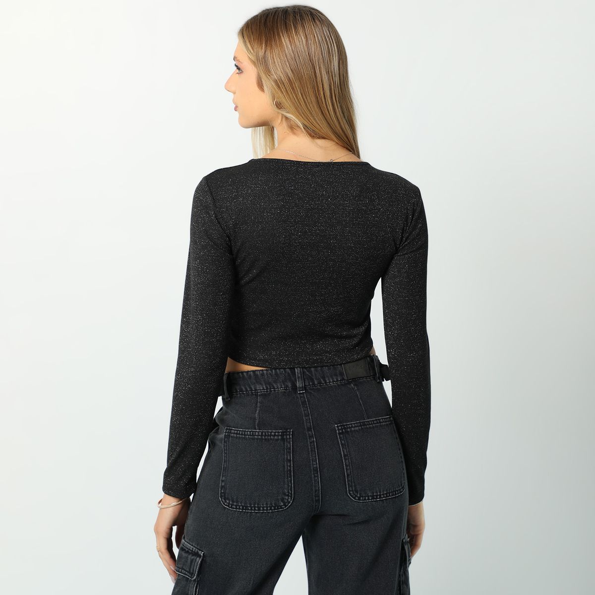 SYBILLA - Top Manga Larga Mujer Sybilla