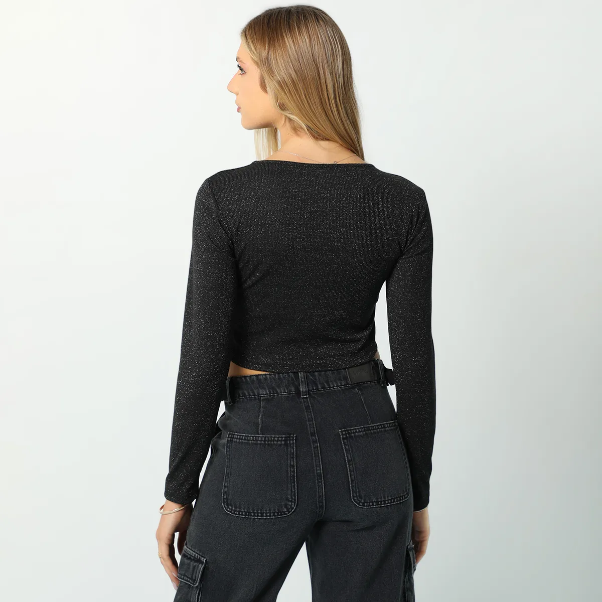 SYBILLA - Top Manga Larga Mujer Sybilla