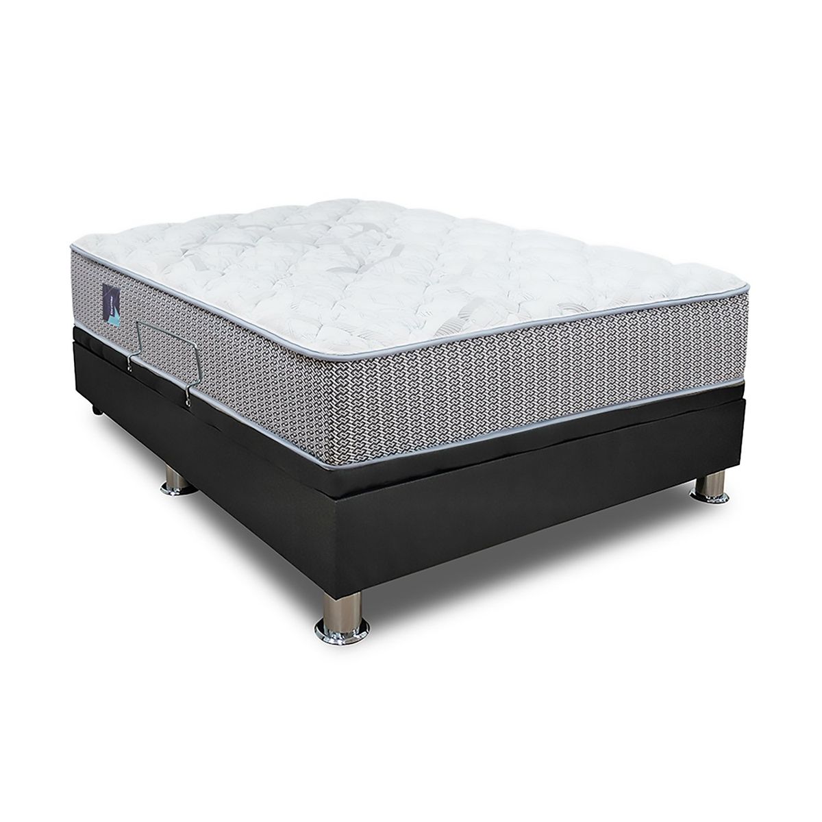DRIMER - Cama Boxet Pocket Novo 2 Plz + 2 almohadas + Protector