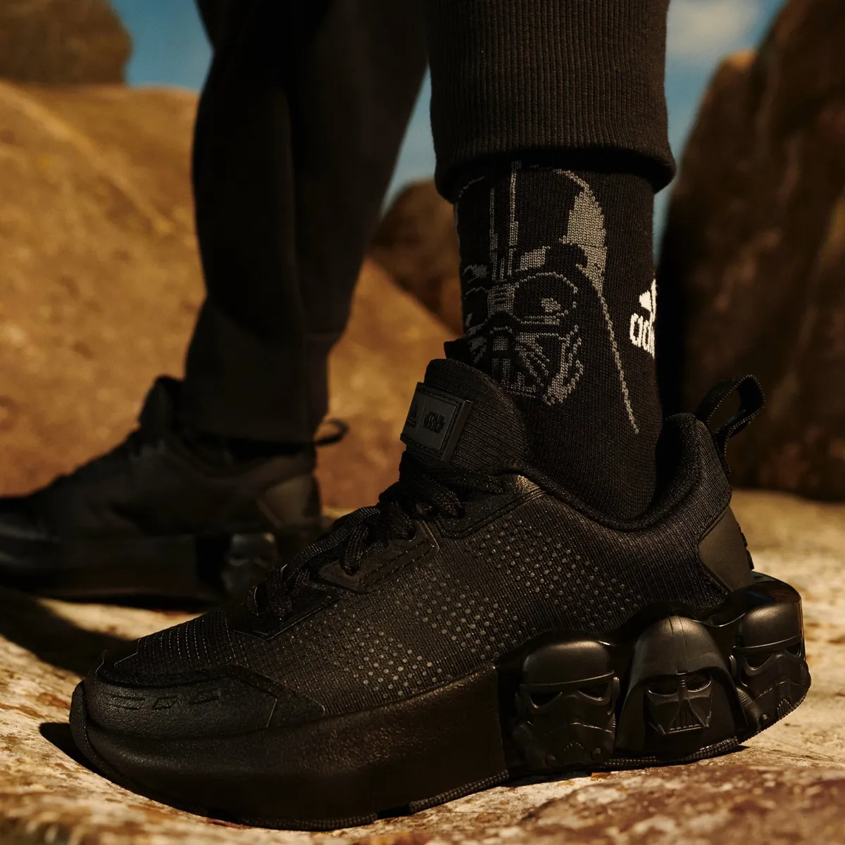 ADIDAS - Zapatillas Urbanas Niño Adidas X Star Wars Runner Negro