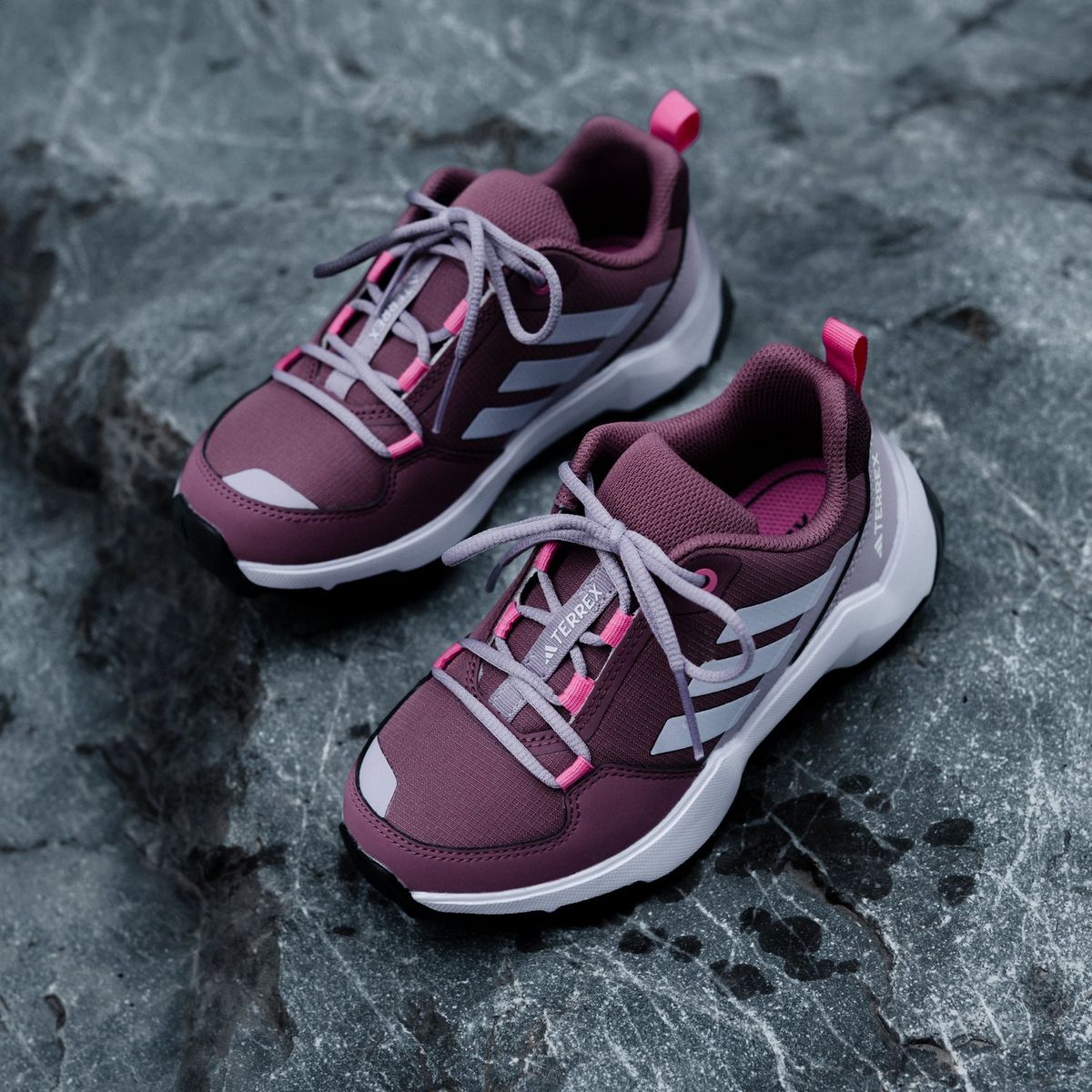  - Zapatillas Outdoor Niña Adidas Terrex Ax4r Rojo