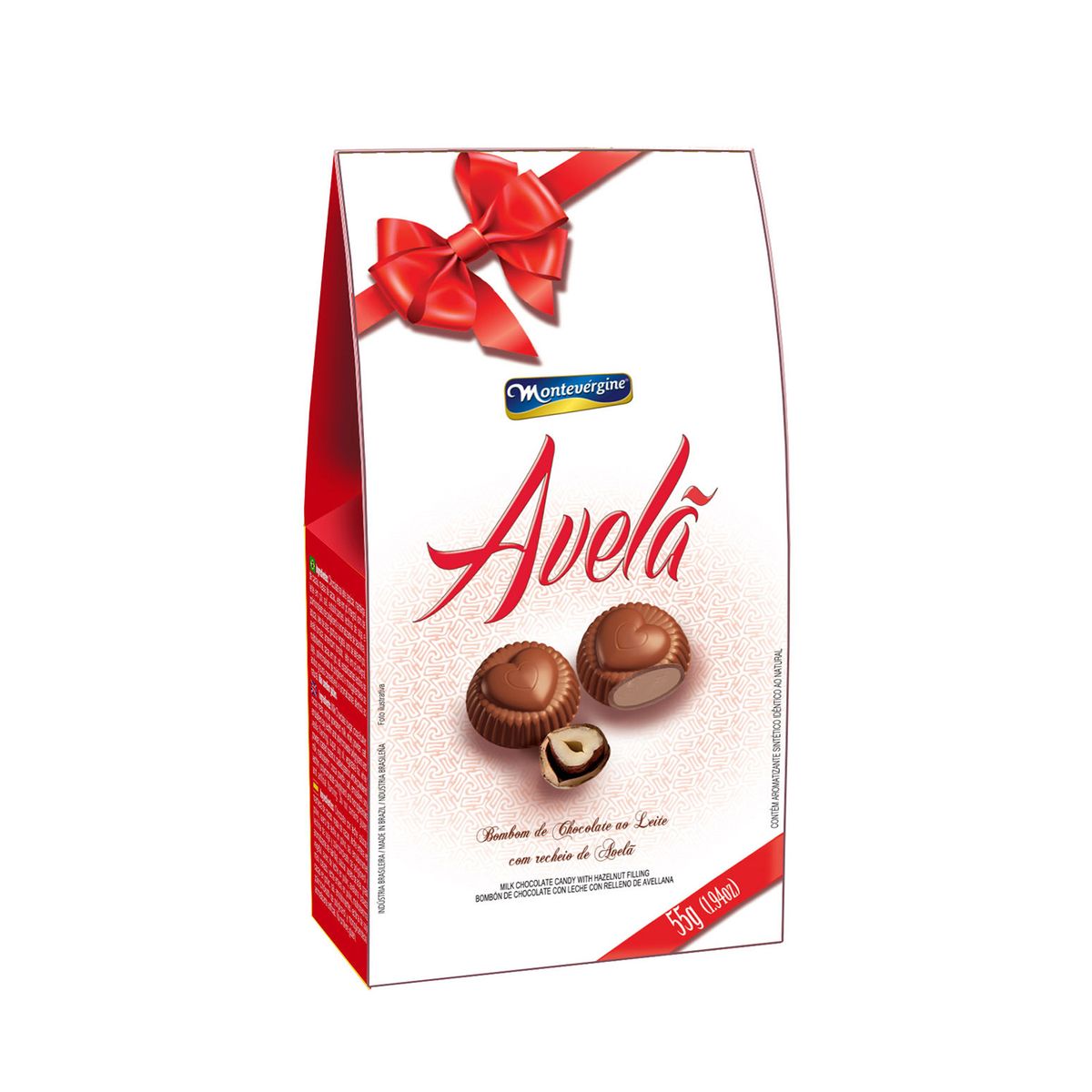  - Bombom Avellanas 55g Cx 24 