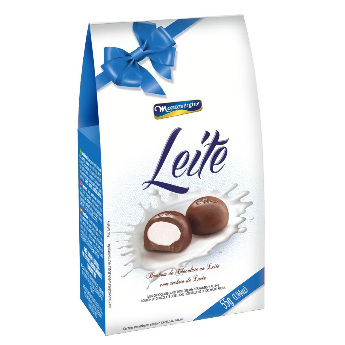  - Bombom Leche Cj X 24 Cj X 55gr