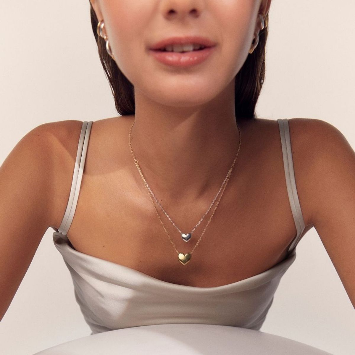 ADRIA - Collar Emma 2 Plata Amarillo