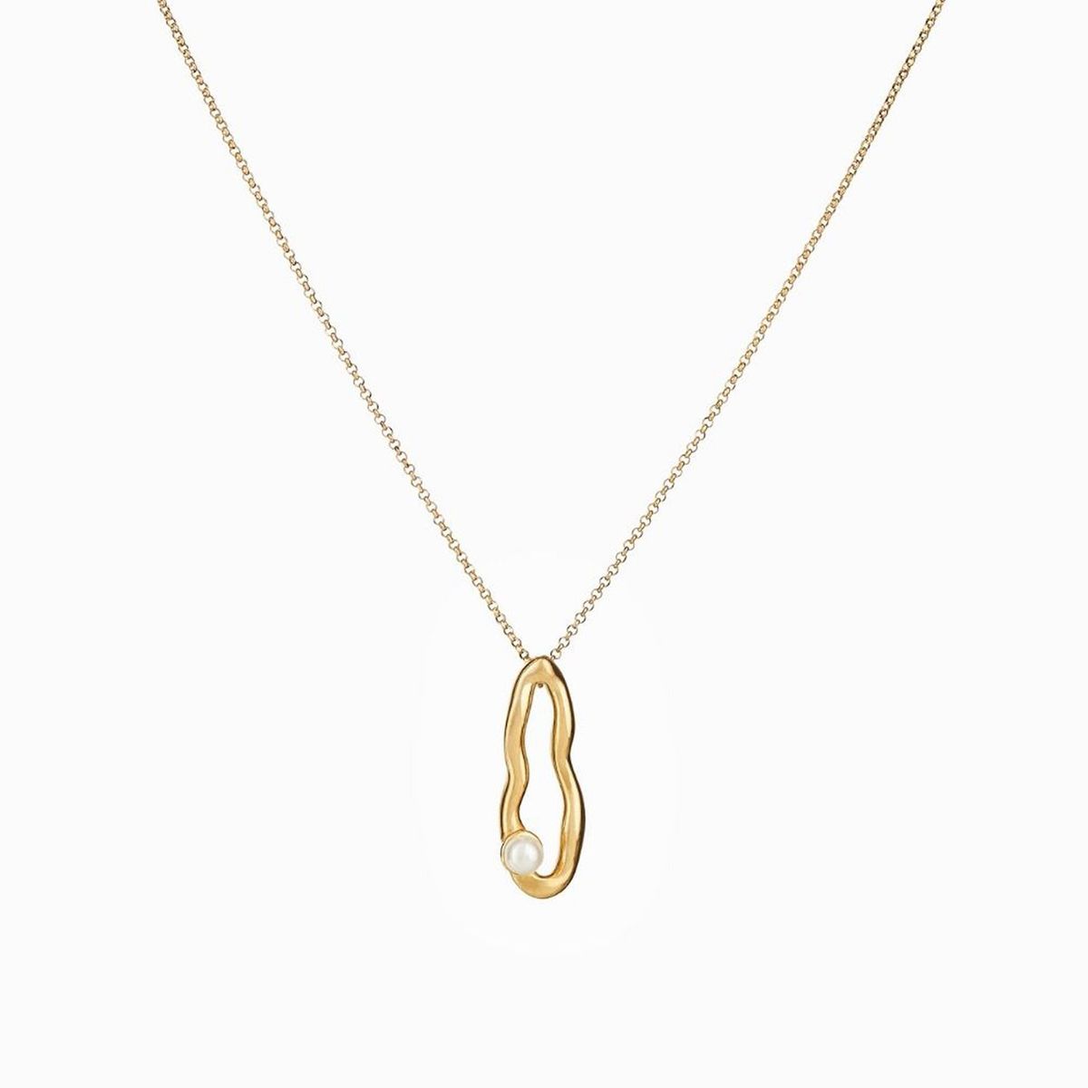 ADRIA - Collar Marena Plata Amarillo