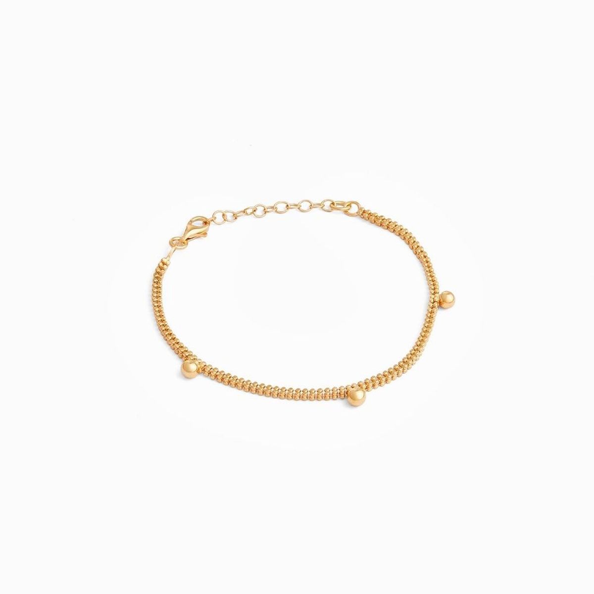 ADRIA - Pulsera Irvette Plata Amarillo