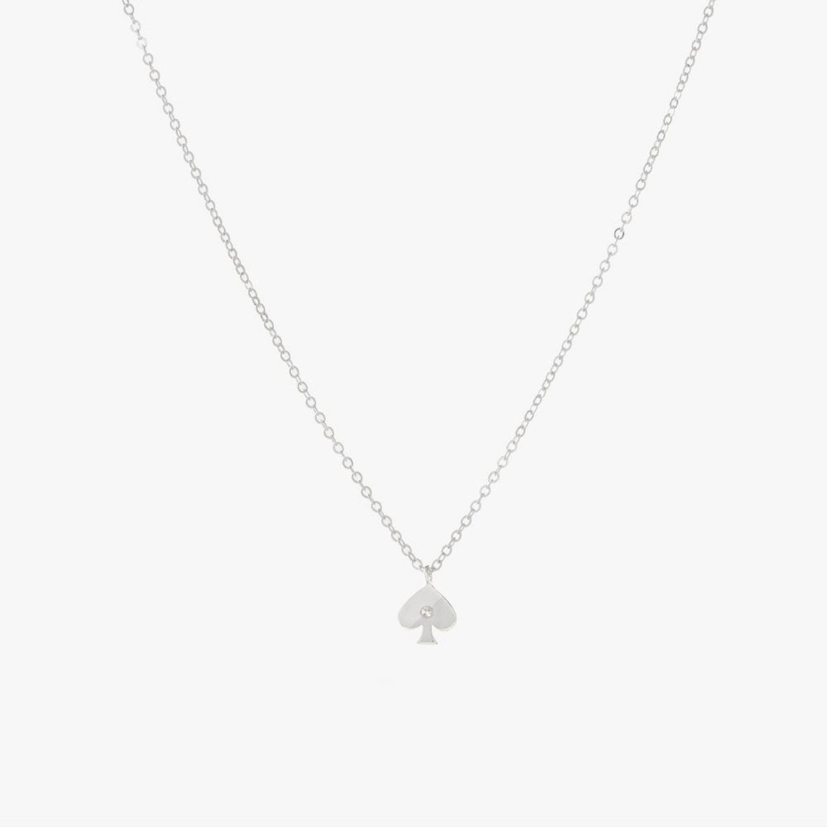 ADRIA - Collar Reina De Espadas Plata