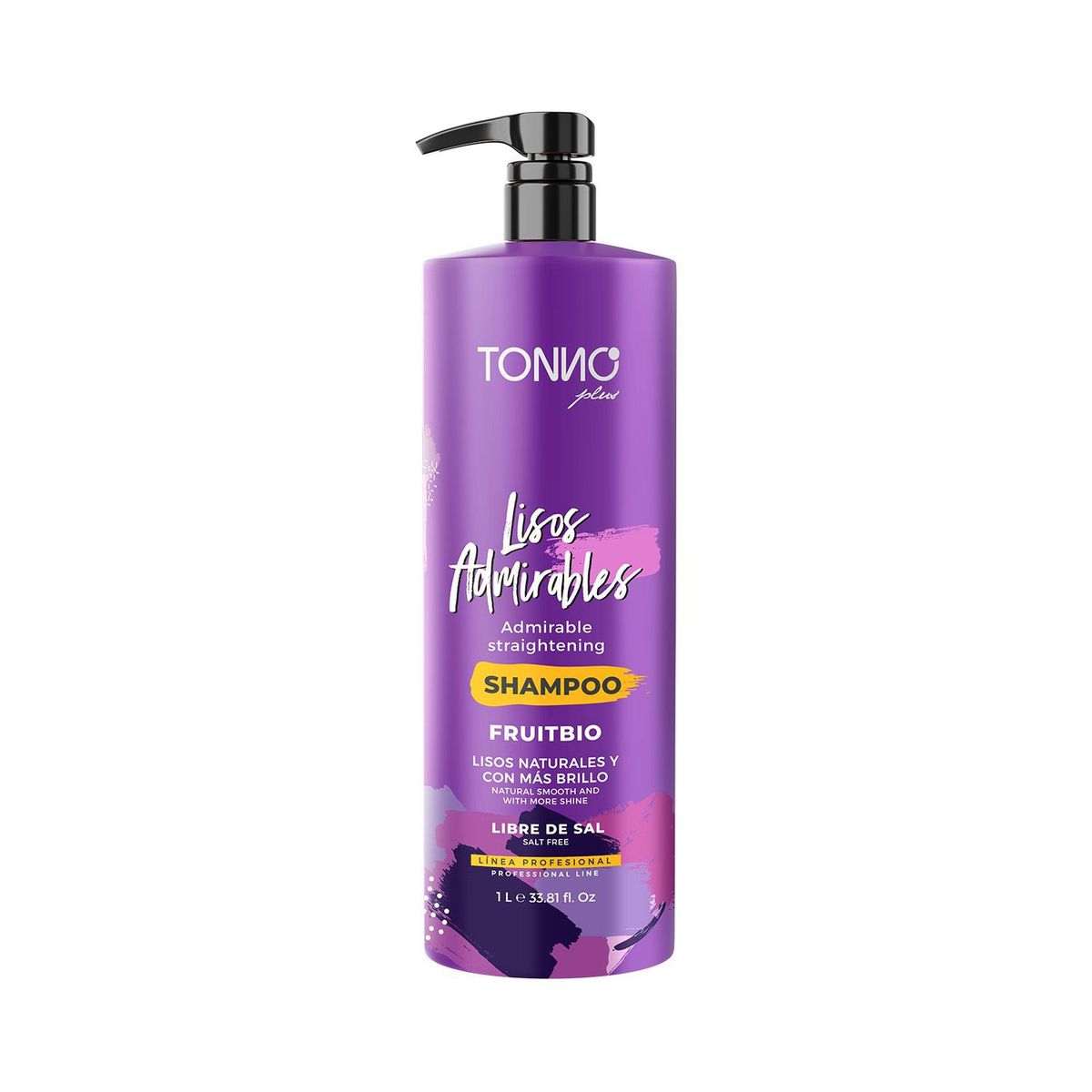 TONNO PLUS - Shampoo para Cabello Lisos Admirables 1 Litro Tonno Plus
