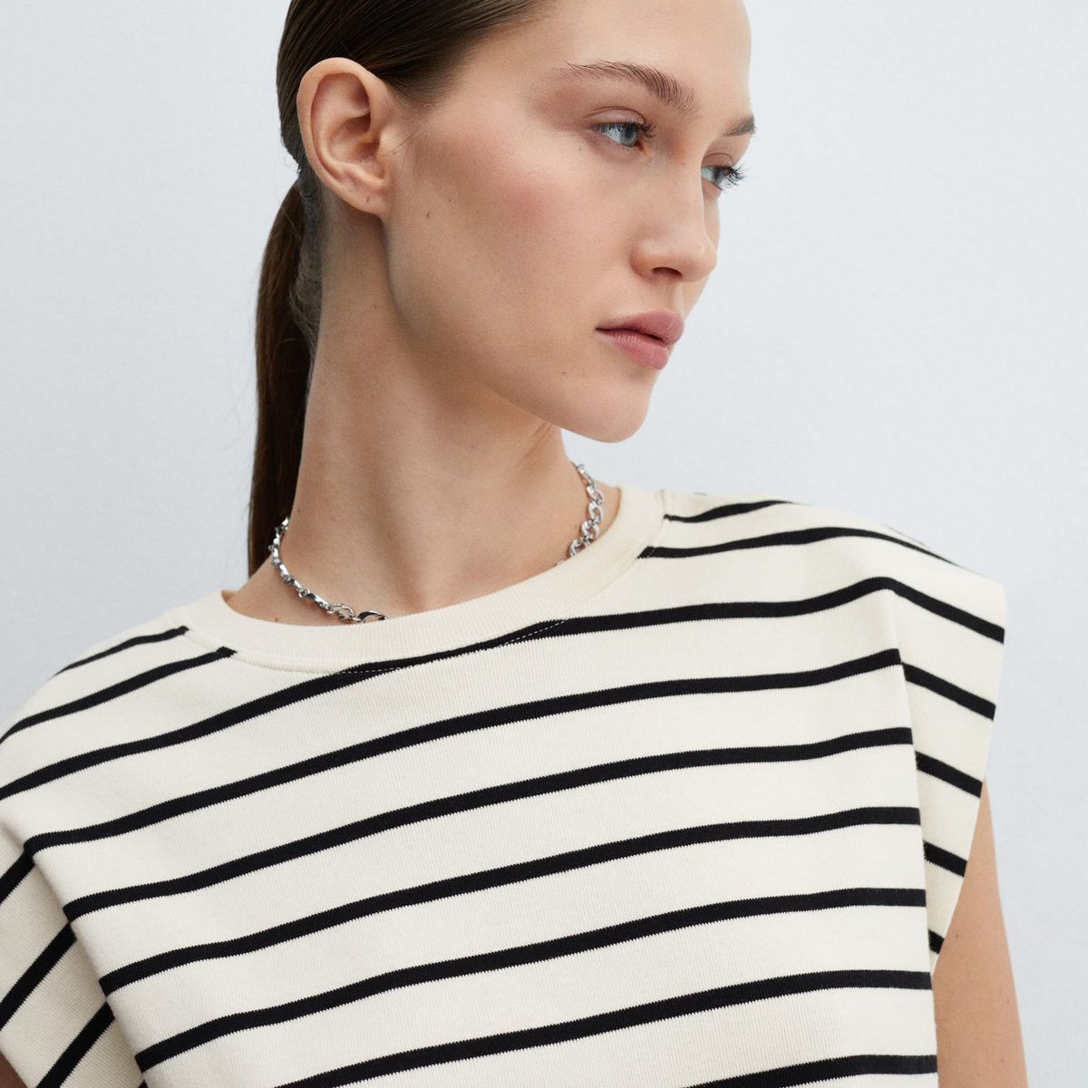 MANGO - Polo Manga Corta 100% Algodón Mujer Mango