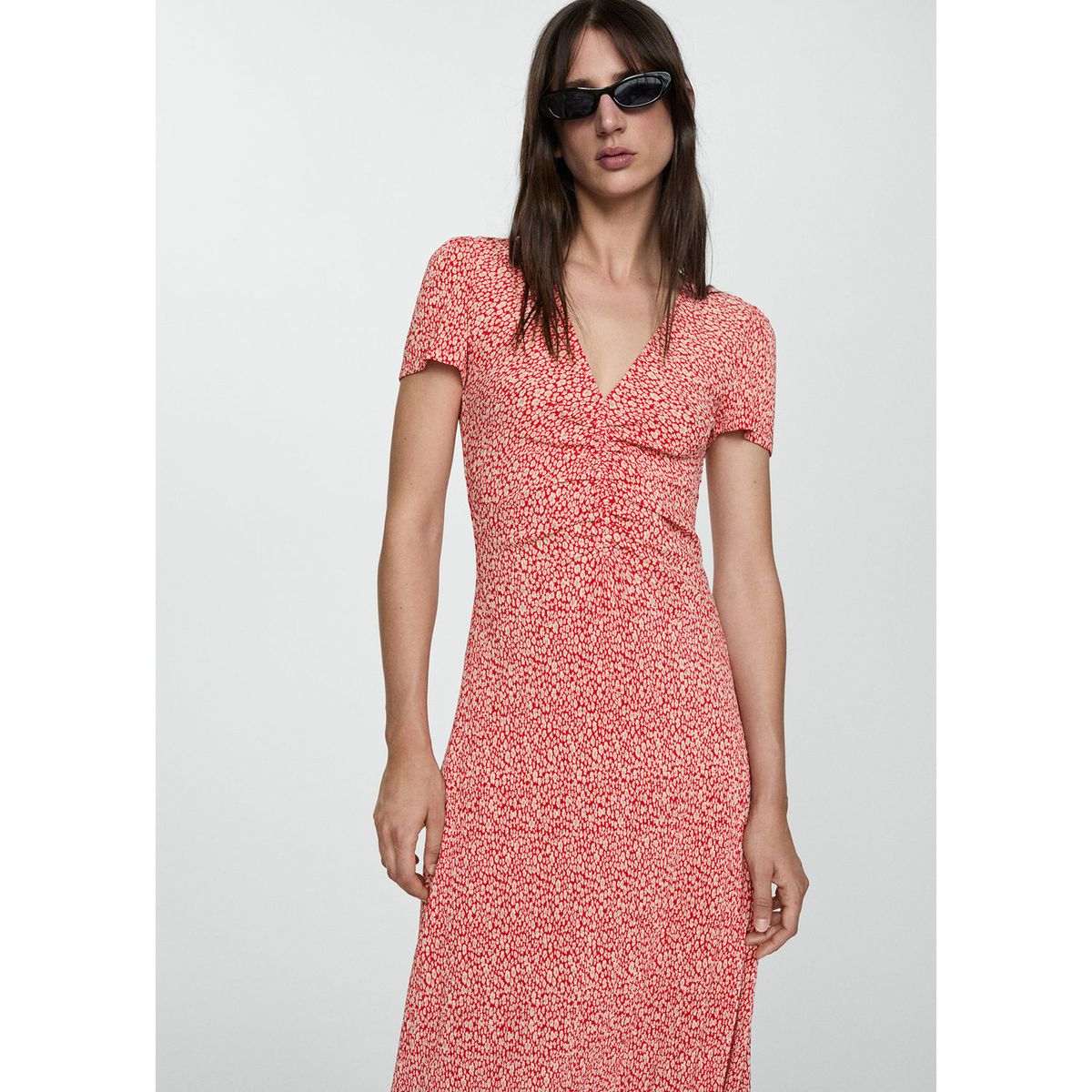 MANGO - Vestido Largo Mujer Mango