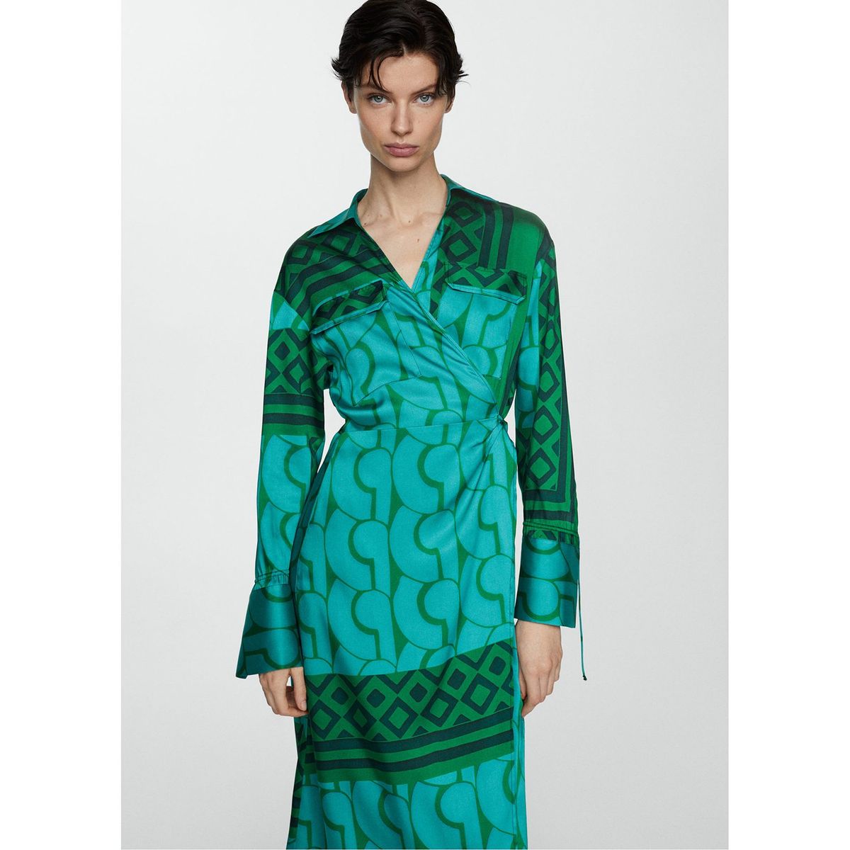 MANGO - Vestido Casual Mujer Mango