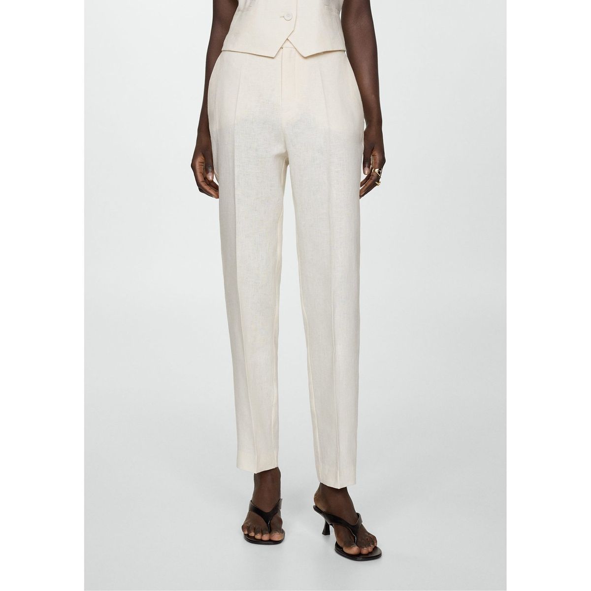 MANGO - Pantalón Casual Mujer Mango