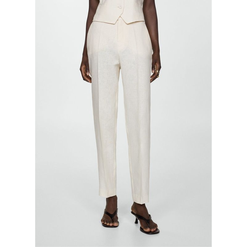 MANGO - Pantalón Casual Mujer Mango