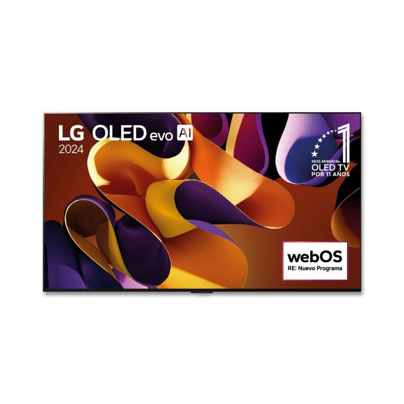 LG - Televisor 65" LG OLED evo 4K ThinQ AI OLED65G4PSA (2024)