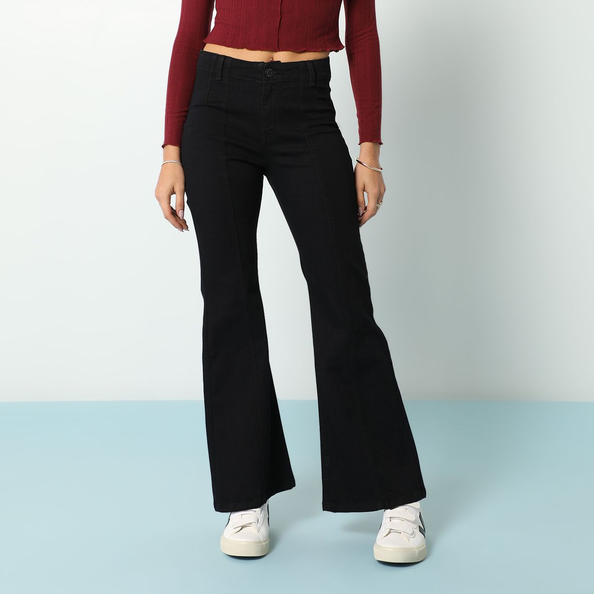 SYBILLA - Jean Flare Mujer Sybilla