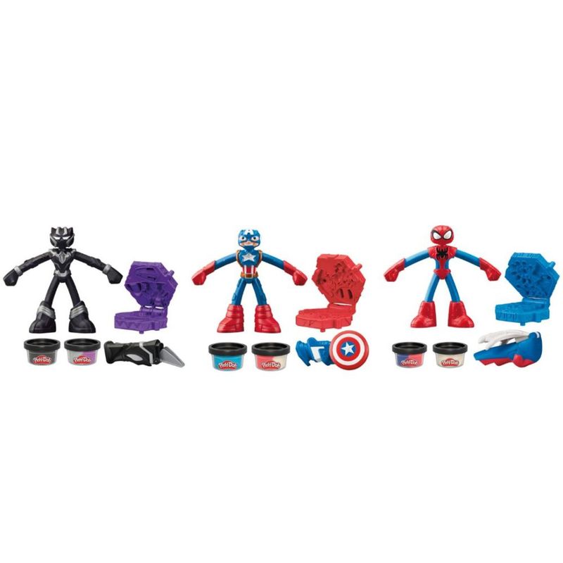 PLAY DOH - Masas Y Plastilinas Marvel Héroe Play Doh Aleatorio