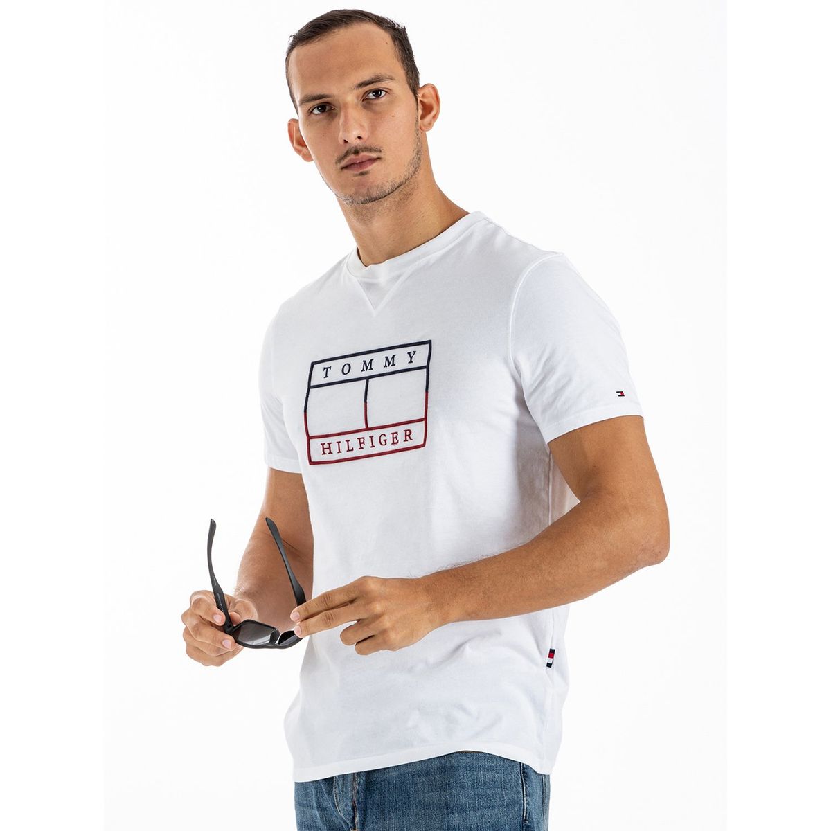TOMMY HILFIGER - Polo 100% Algodón Hombre Tommy Hilfiger