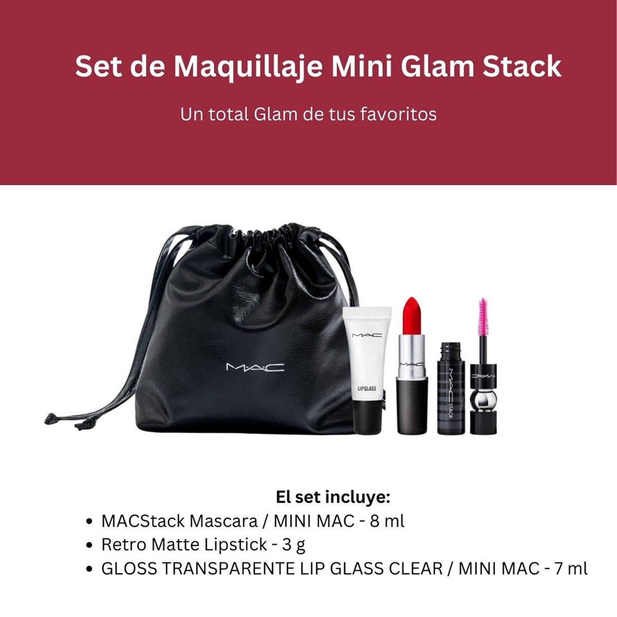 MAC - Set Mini Glam Trio Mac