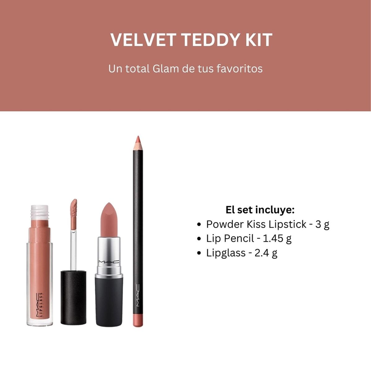 MAC - Velvet Teddy Kit Mac