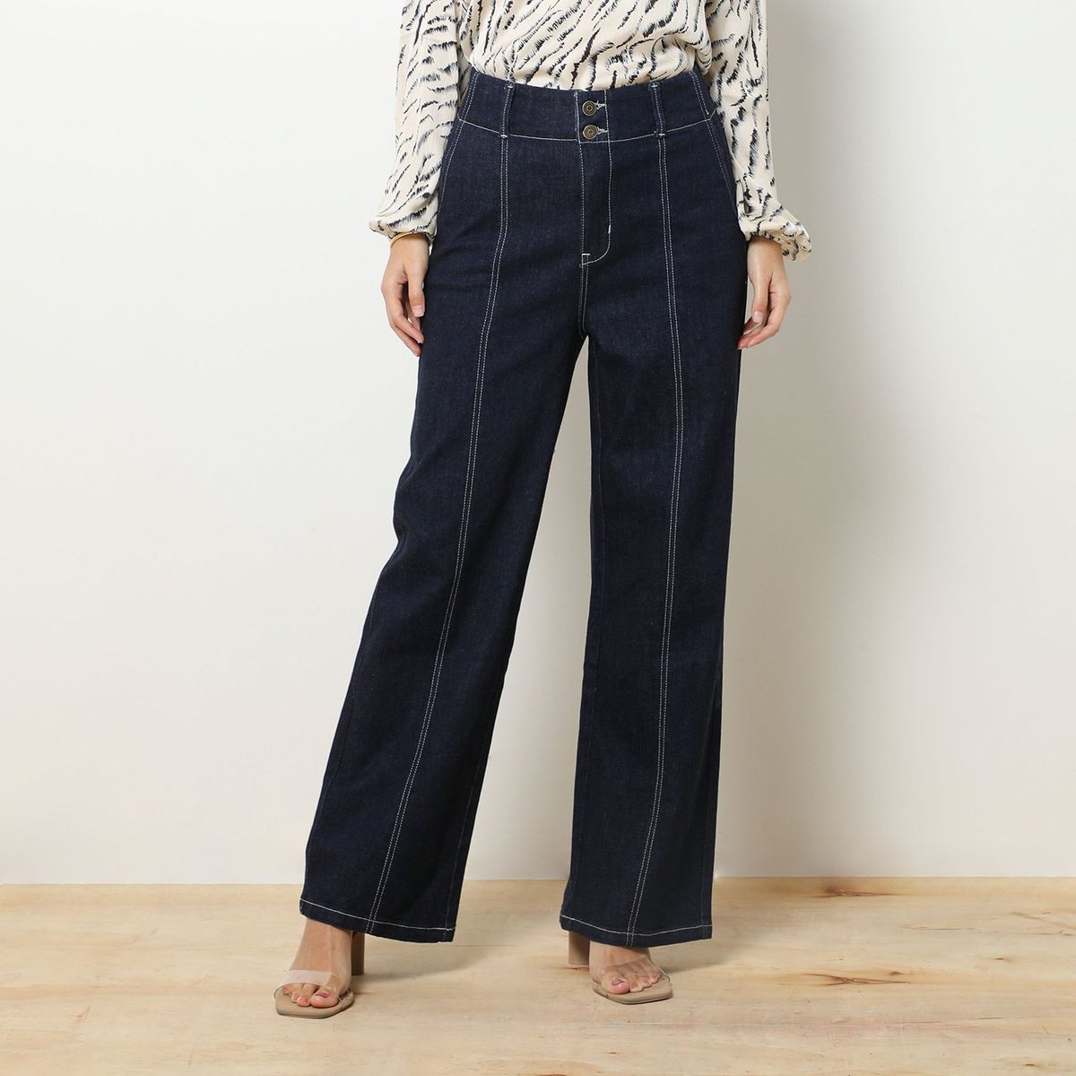 STEFANO COCCI - Jean Straight Algodón Mujer Stefano Cocci