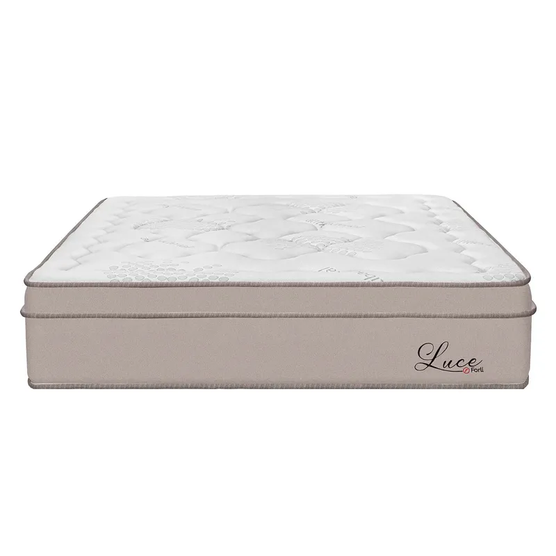 FORLI - Colchón Luce Pocket Queen + 2 Almohadas + Protector Forli