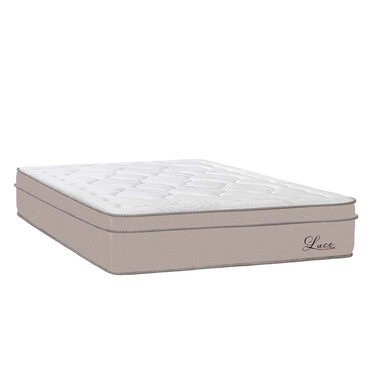 FORLI - Colchón Luce Pocket Queen + 2 Almohadas + Protector Forli