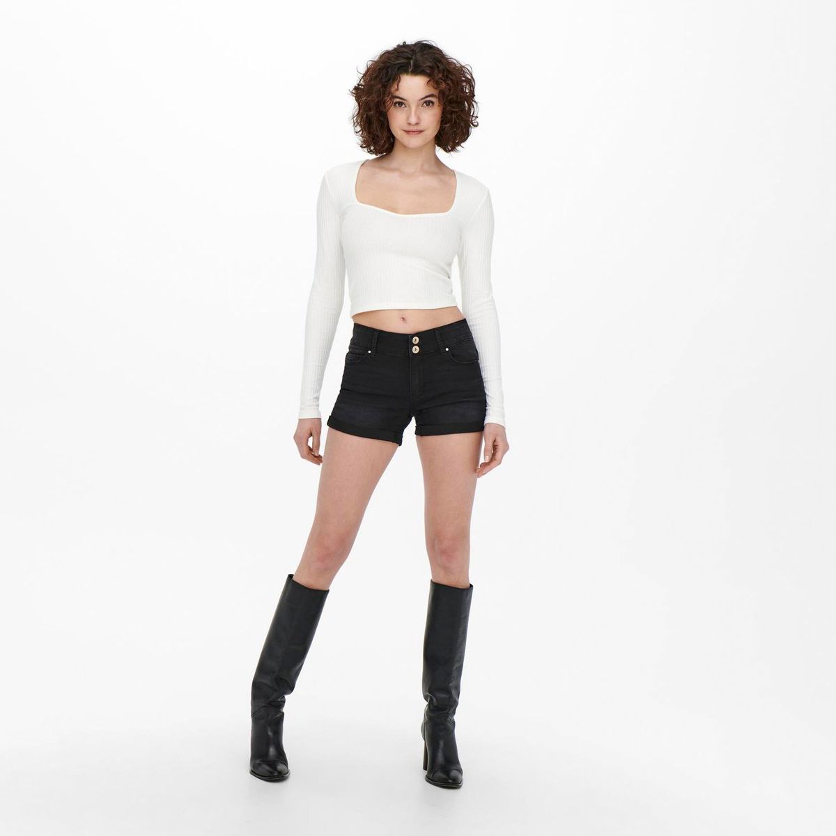 ONLY - Short Algodón Mujer Only