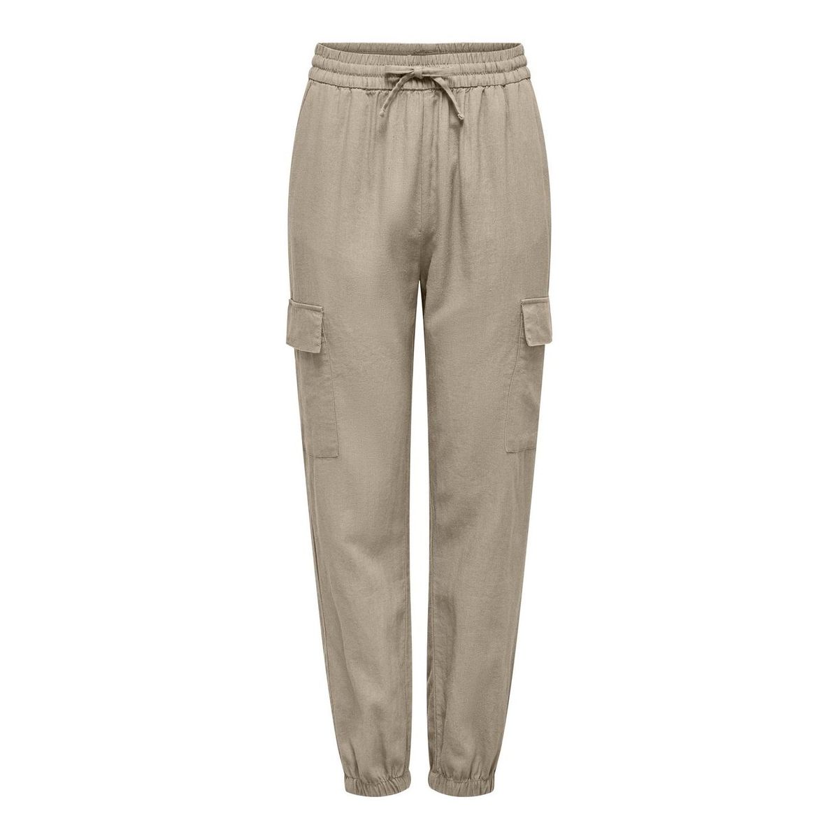 ONLY - Pantalón Lino Mujer Only