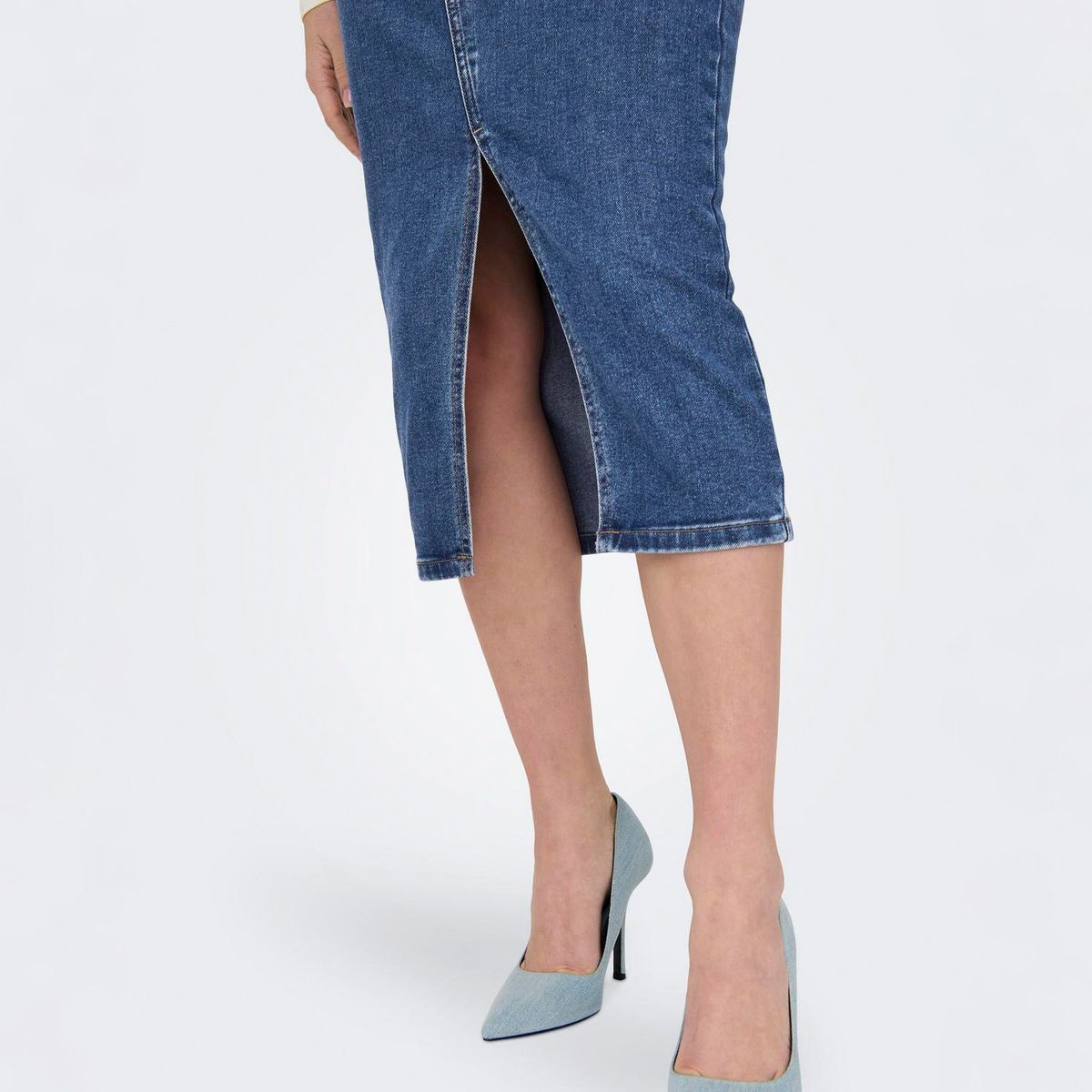 ONLY - Falda Algodón Mujer Only