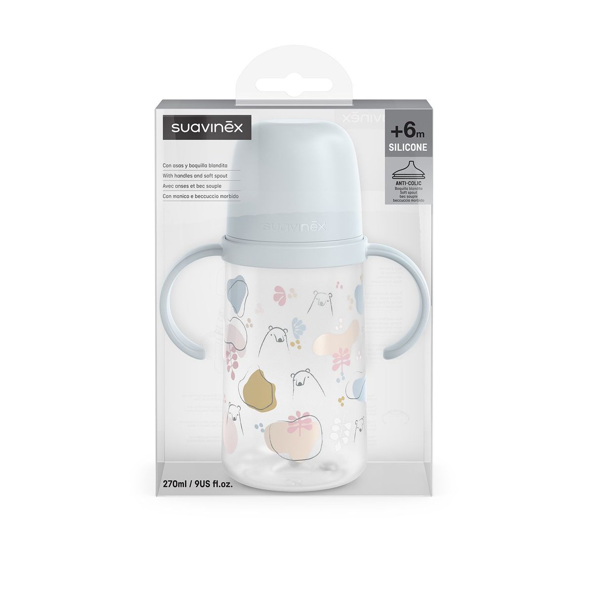 SUAVINEX - Biberón Taza Entrenamiento +4m Suavinex