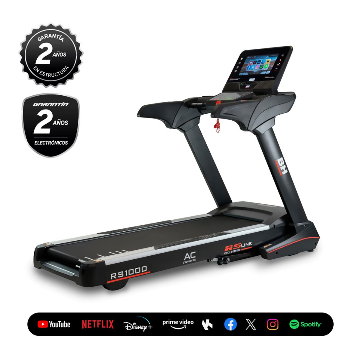 MONARK - Trotadora Bh Rs1000 Tft Monark