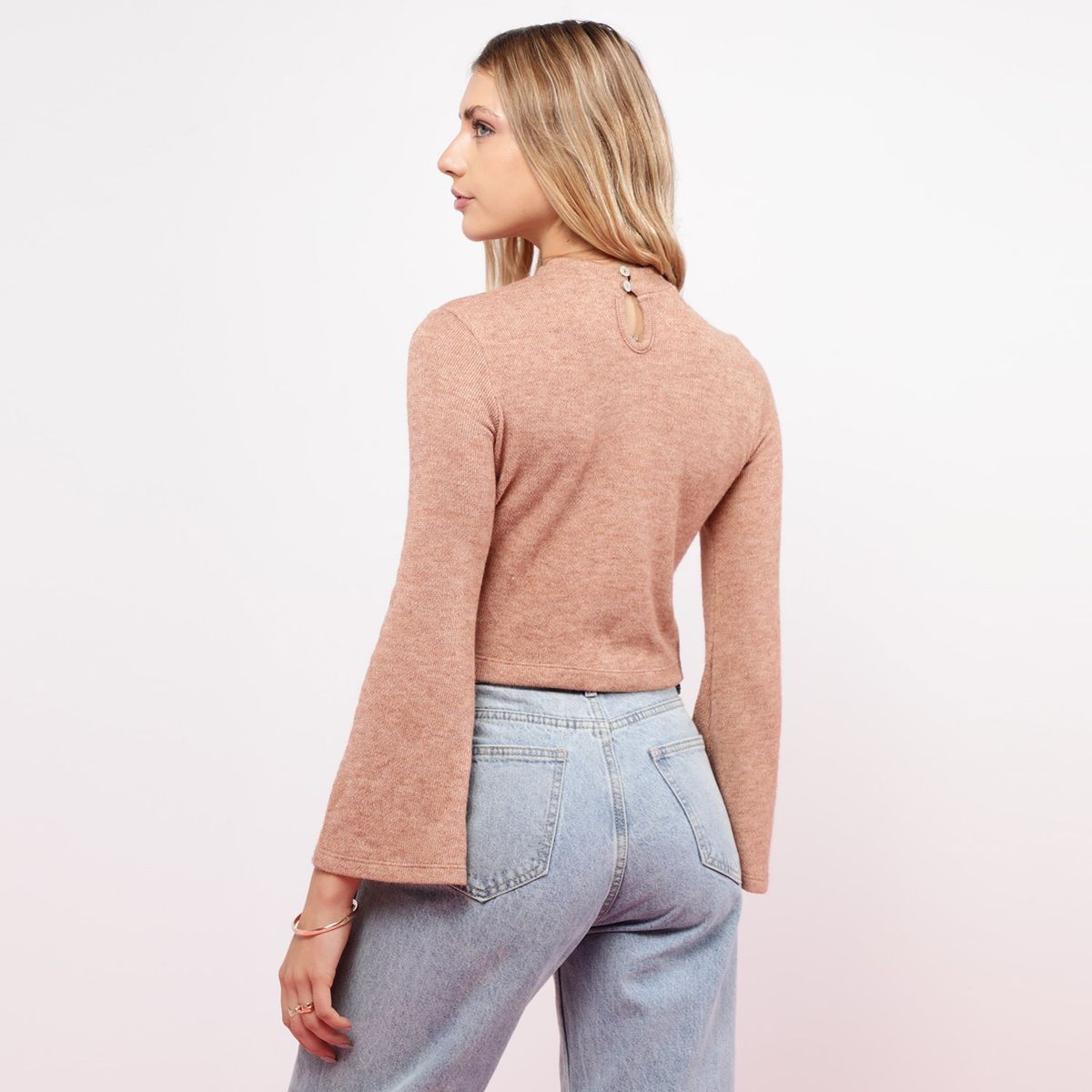 SYBILLA - Chompa Manga Larga Mujer Sybilla