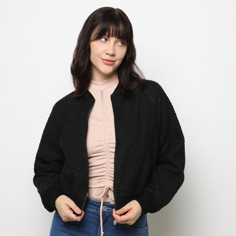 MOSSIMO - Bomber Chiporro Mujer Mossimo