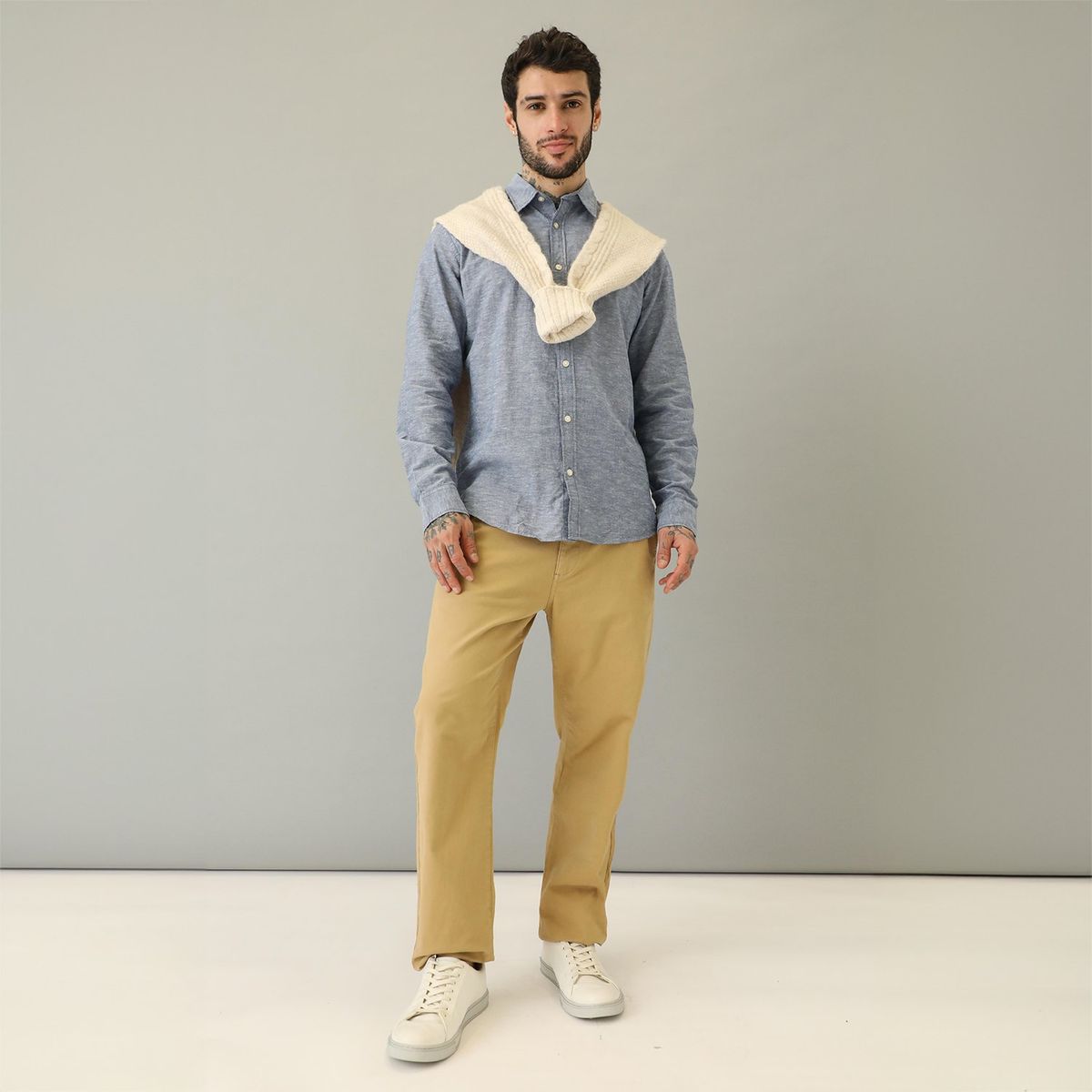 JACK&JONES - Camisa Algodón Hombre Jack&jones