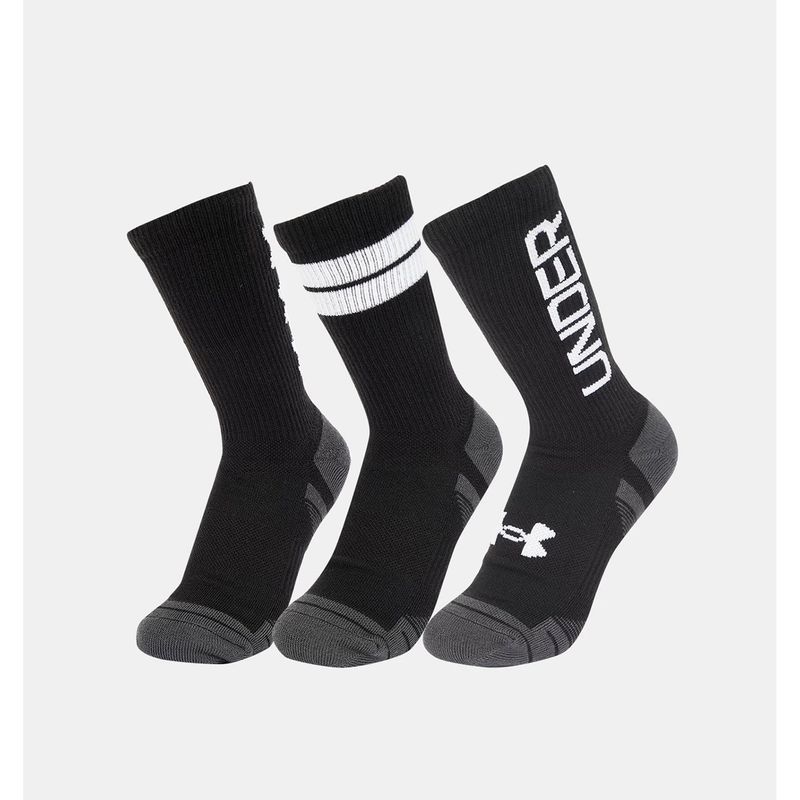 UNDER ARMOUR - Pack x3 Medias Deportivas Crew Under Armour