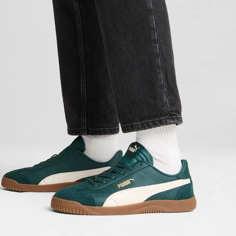 PUMA - Zapatillas Urbanas Hombre Puma Club 5v5 Sd Verde