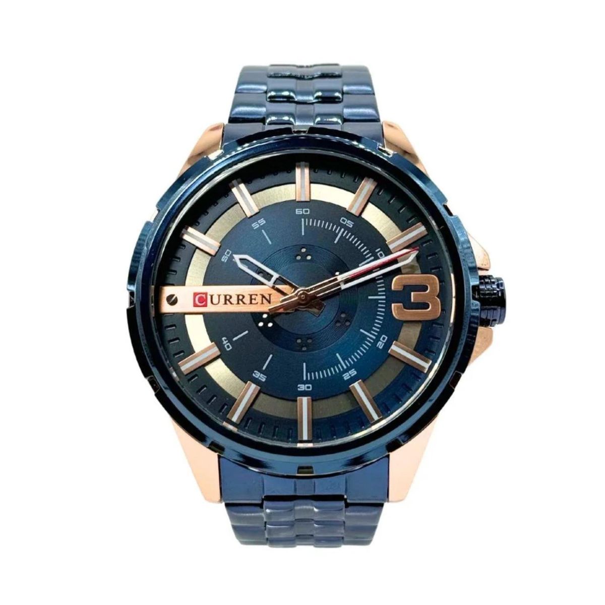 CURREN - Reloj Curren KREC5503 Hombre + Estuche