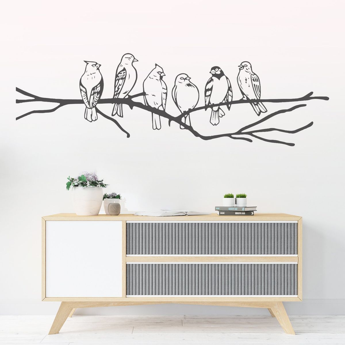 STICKART - Vinilos Aves Sobre Rama