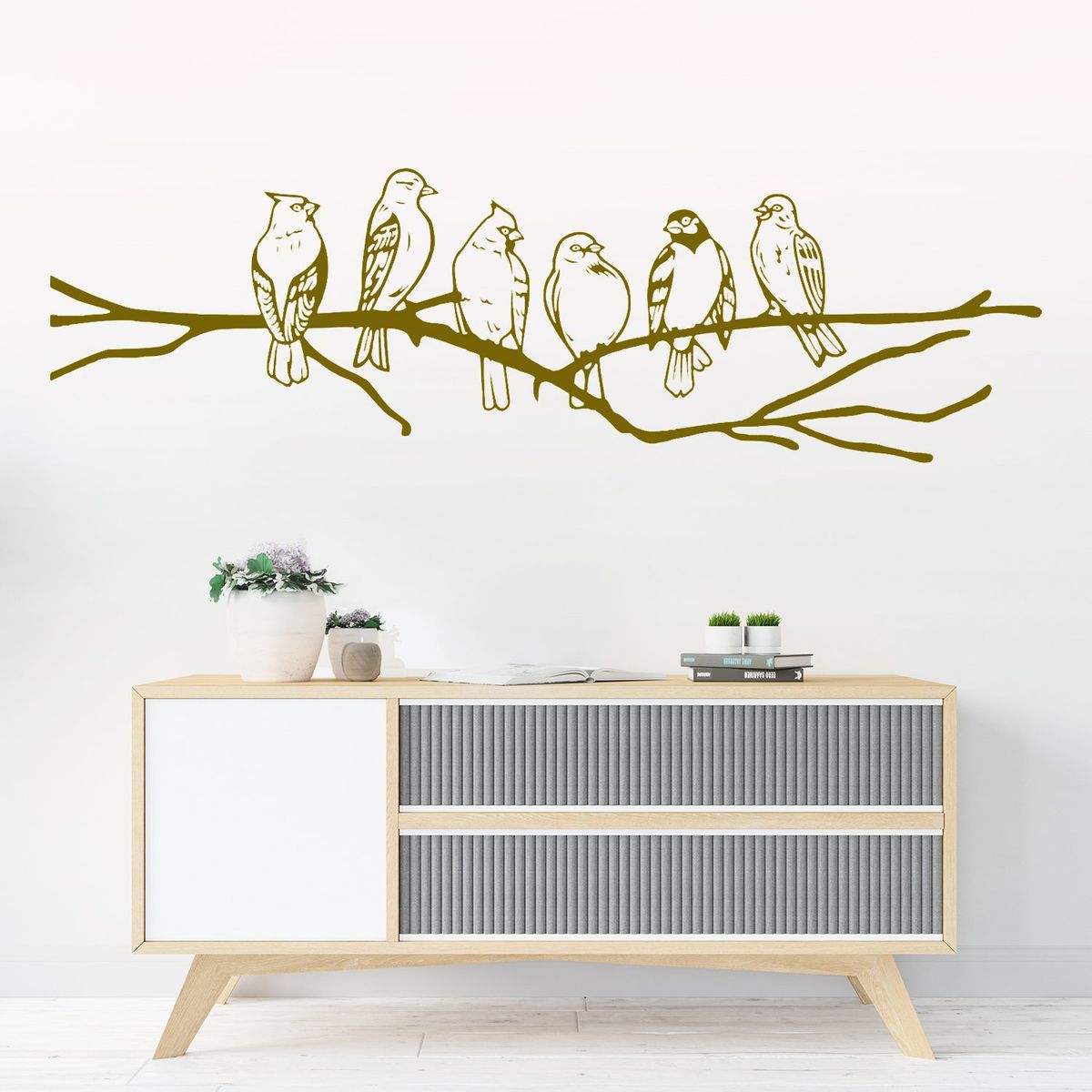 STICKART - Vinilos Aves Sobre Rama