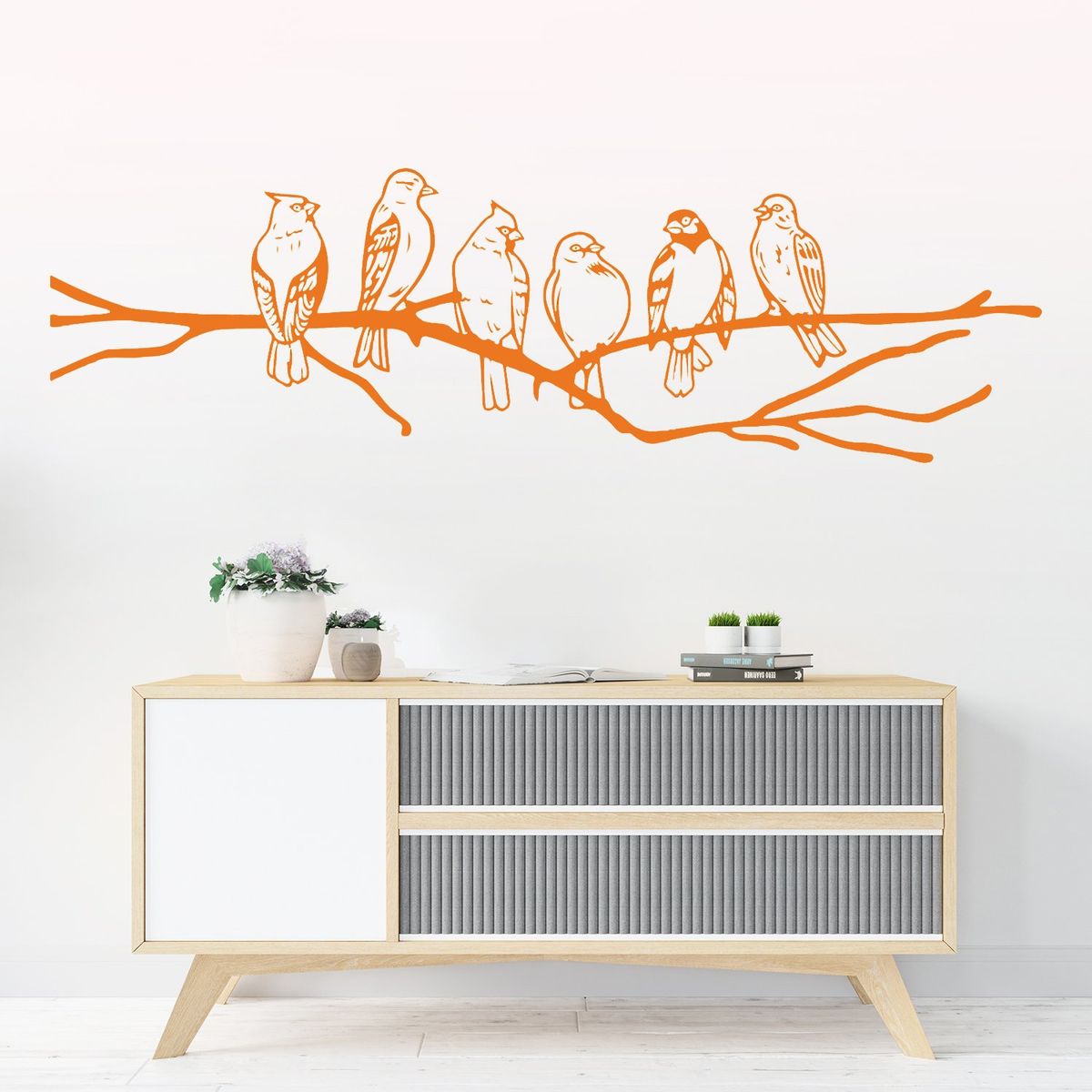 STICKART - Vinilos Aves Sobre Rama