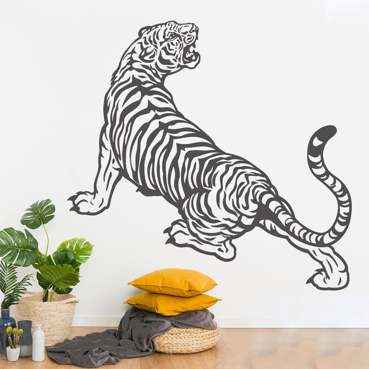 STICKART - Vinilo Tigre Rugiendo