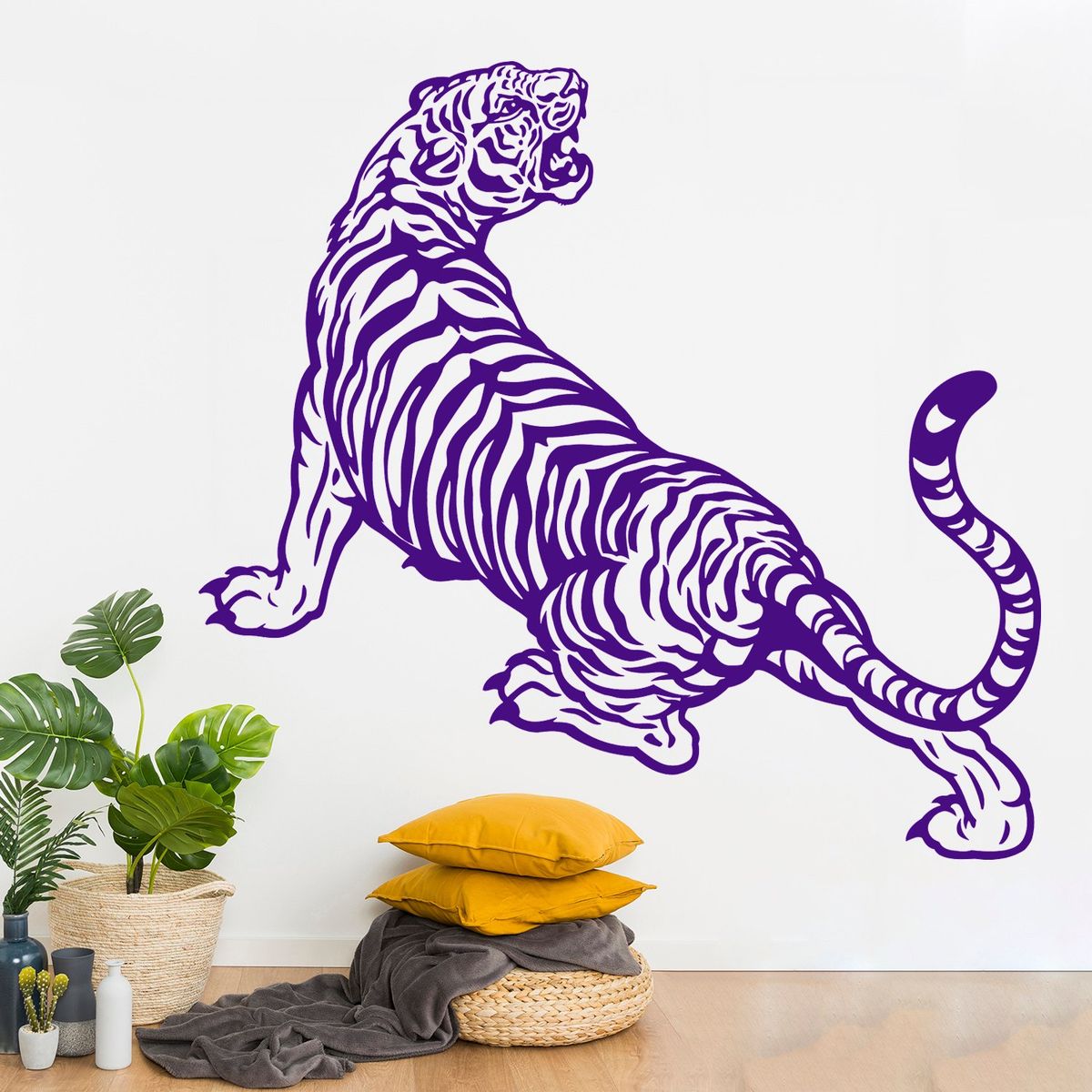 STICKART - Vinilo Tigre Rugiendo
