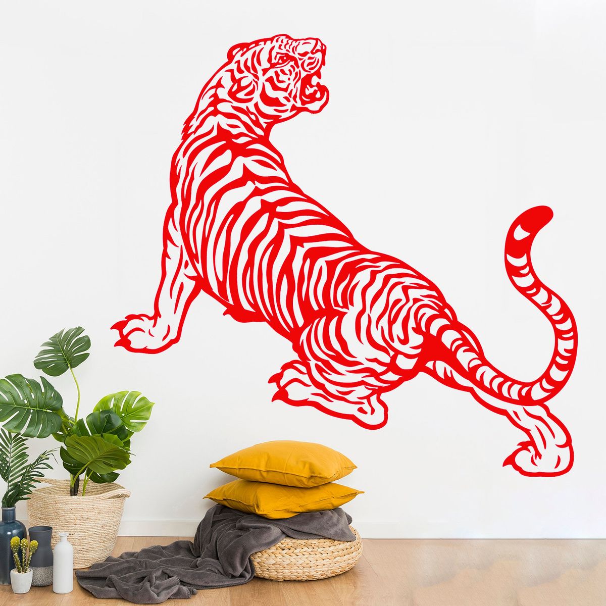 STICKART - Vinilo Tigre Rugiendo