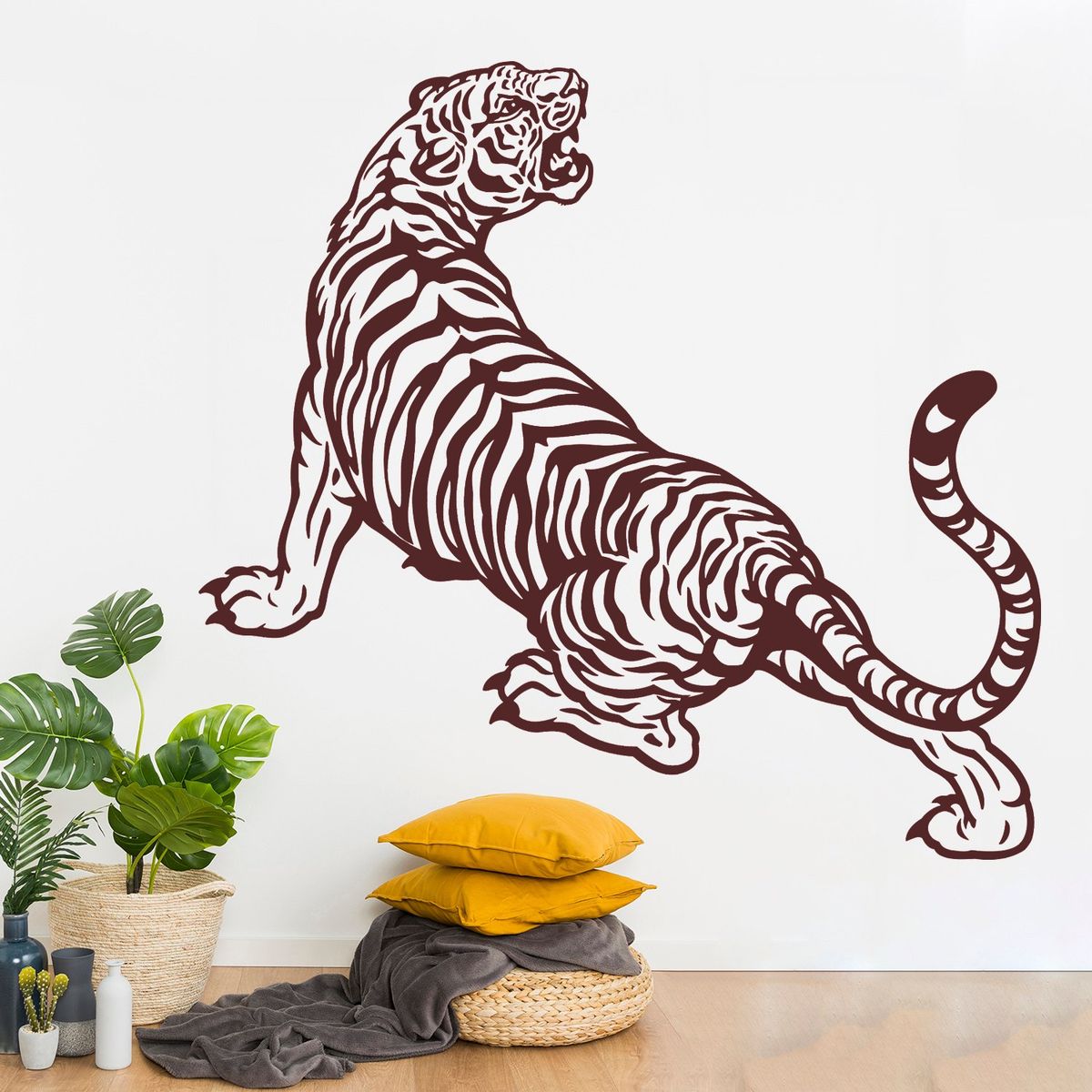 STICKART - Vinilo Tigre Rugiendo