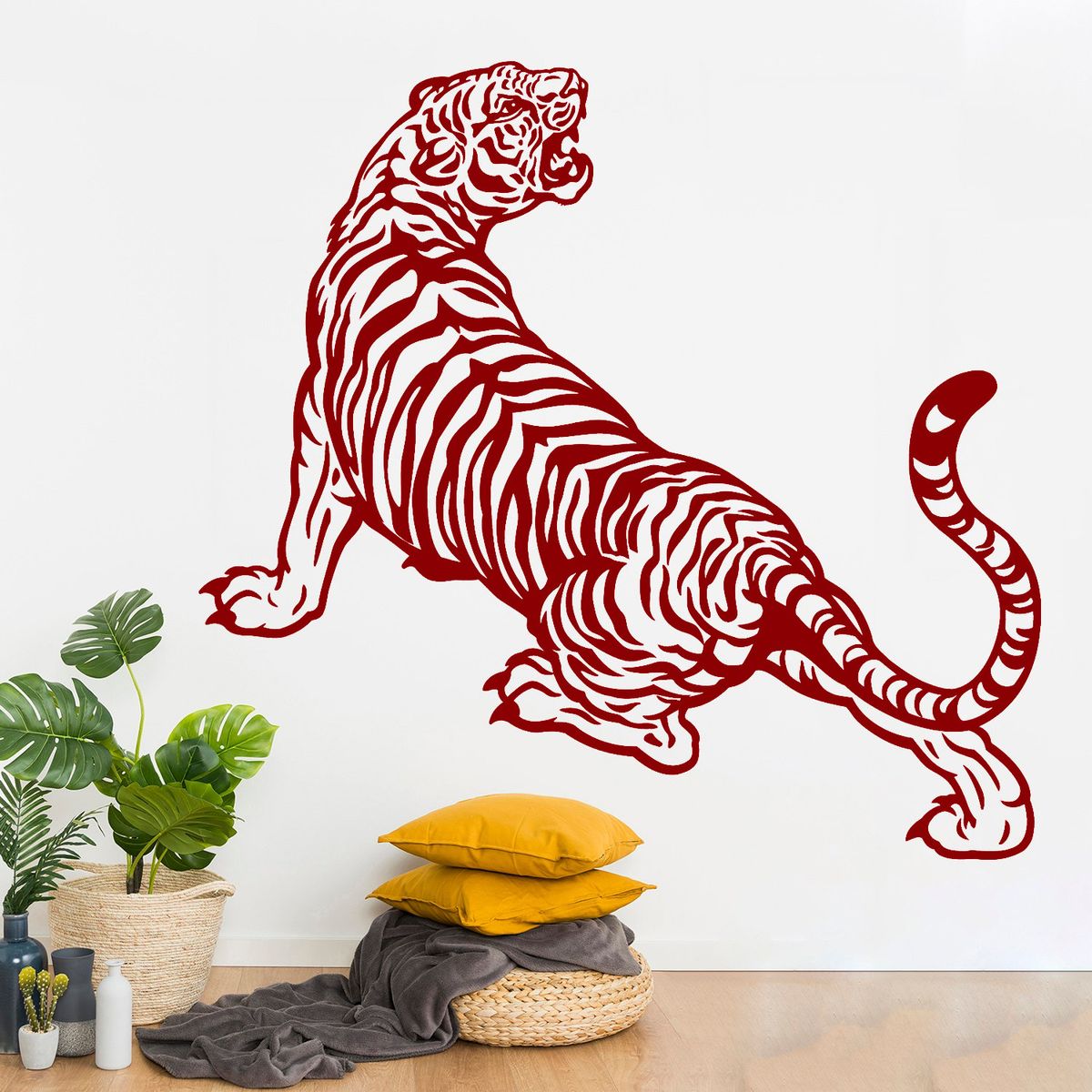 STICKART - Vinilo Tigre Rugiendo