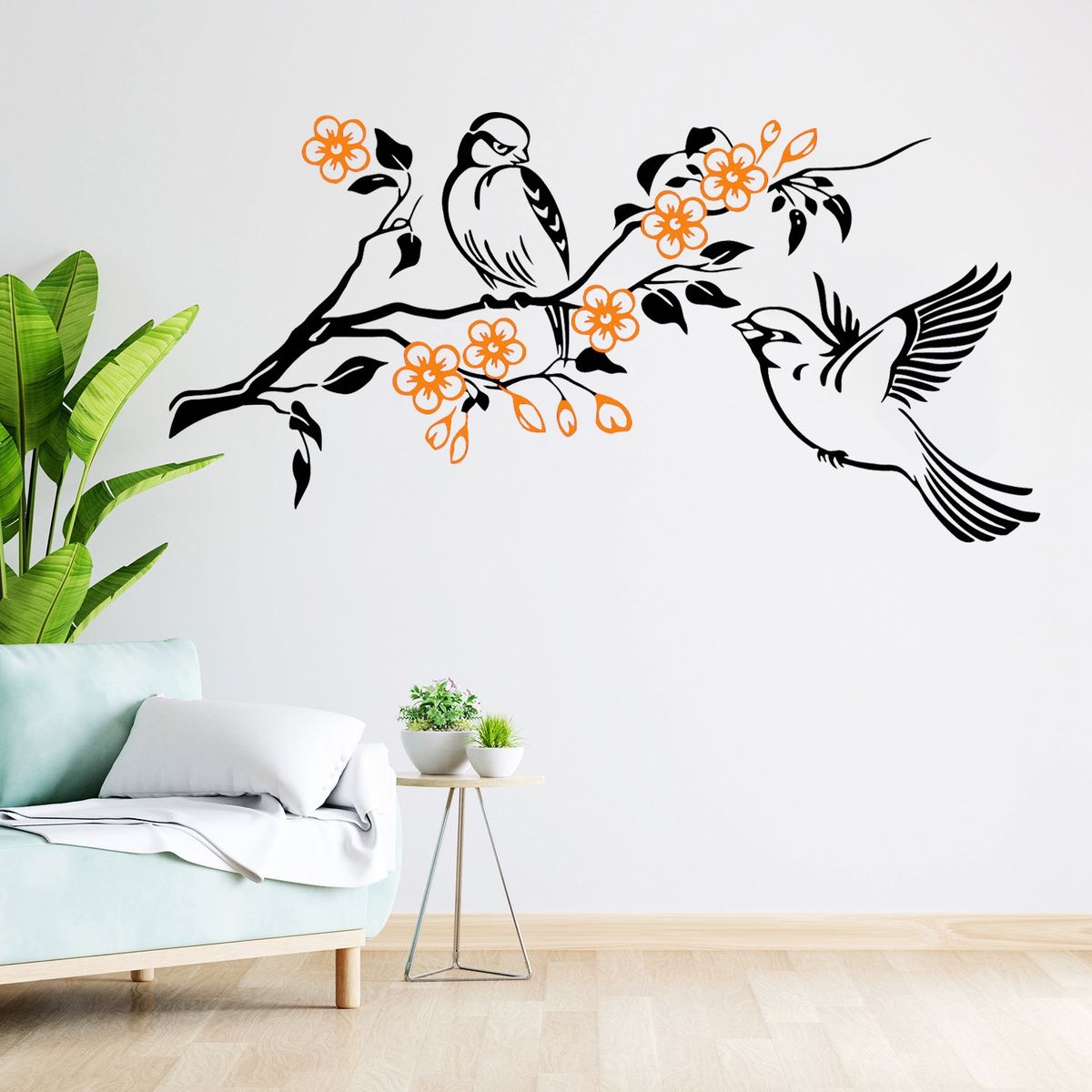 STICKART - Vinilo Pareja De Aves