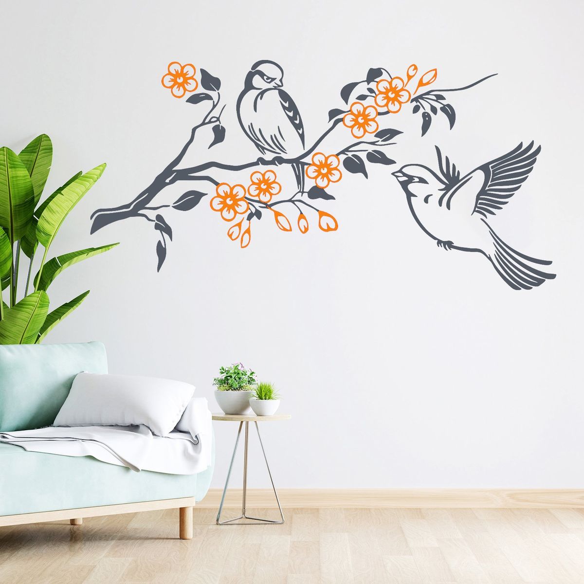 STICKART - Vinilo Pareja De Aves