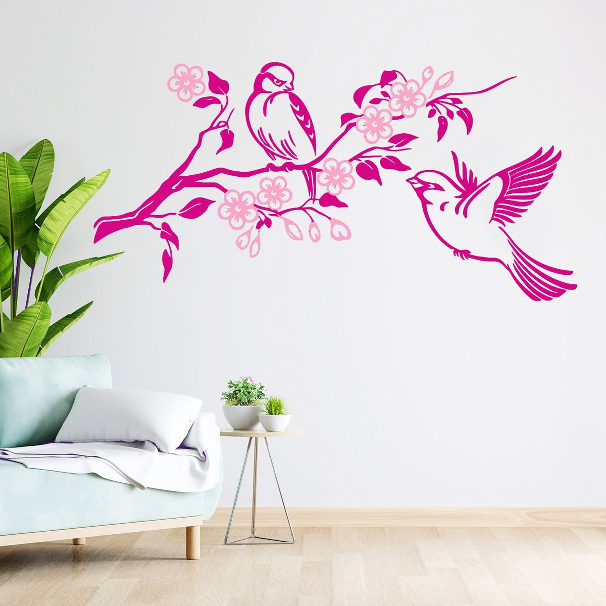 STICKART - Vinilo Pareja De Aves