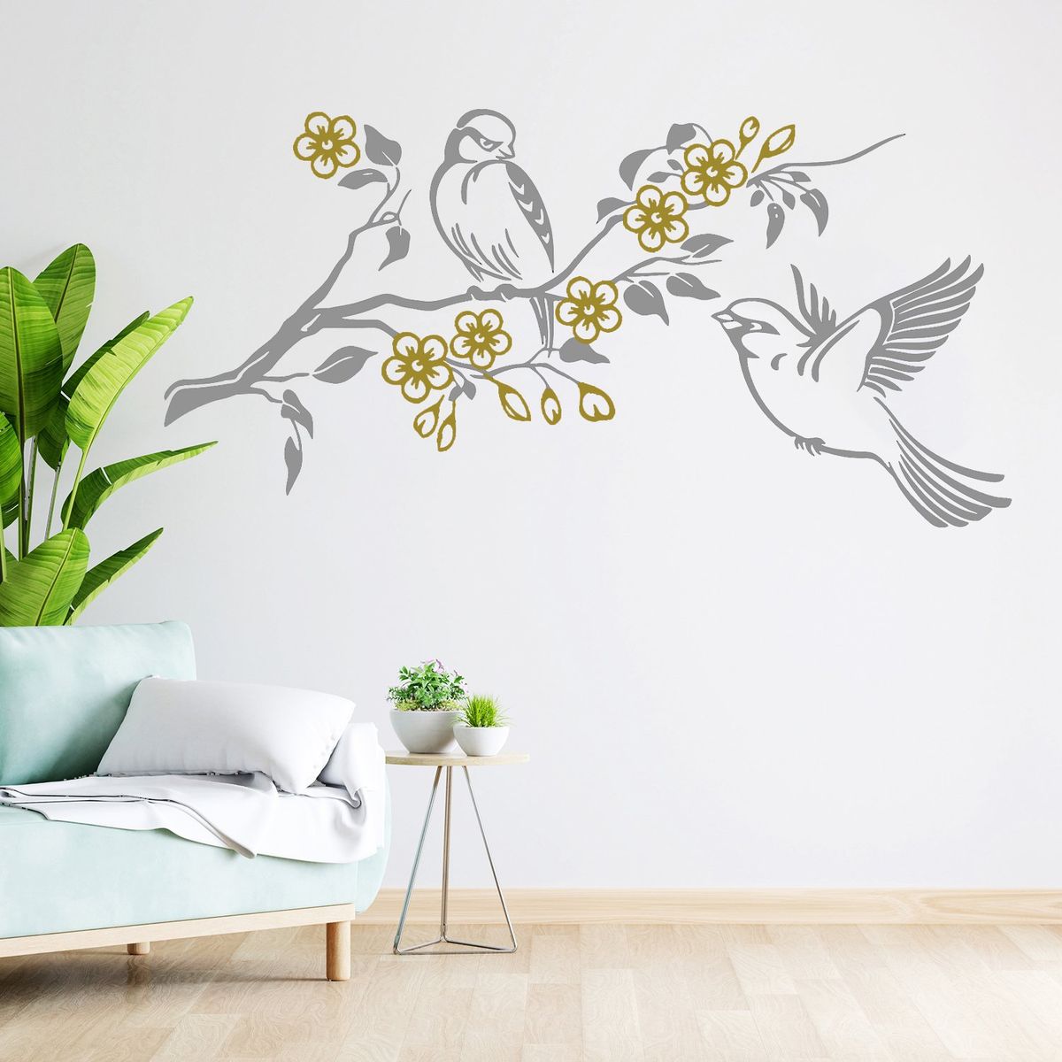STICKART - Vinilo Pareja De Aves